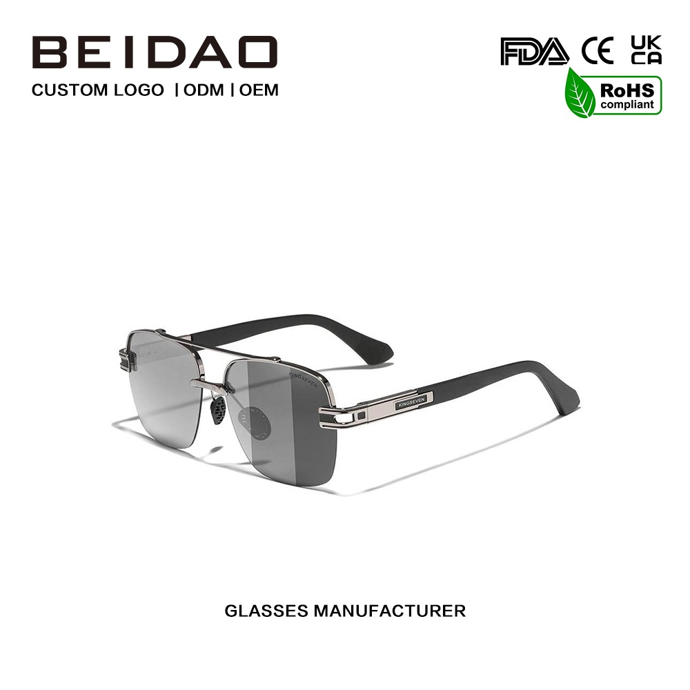 Rəngarəng UV400 Retro Polarizasiyalı Günəş Eynəyi